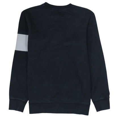 Calvin Klein Jeans Men's Black Logo Crew Neck Sweatshirt M
