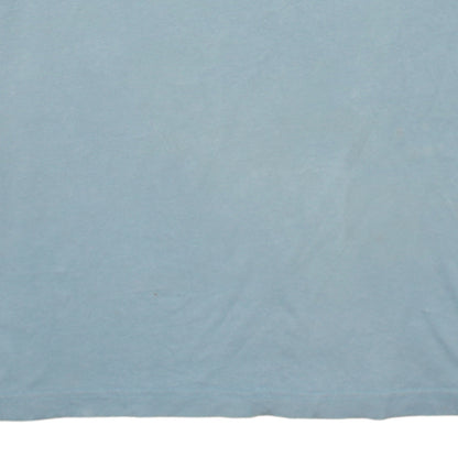 Adidas Men's Blue Cotton Crew Neck Sports T-Shirt Size S