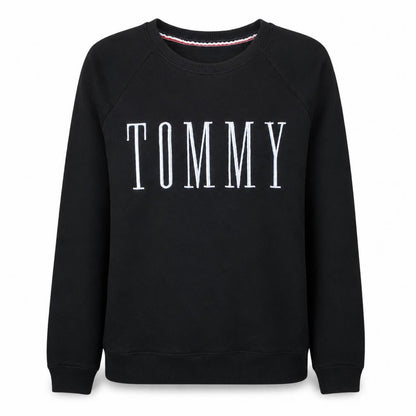 Tommy Hilfiger Women’s Black Small Pullover Sweatshirt