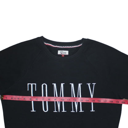 Tommy Hilfiger Women’s Black Small Pullover Sweatshirt