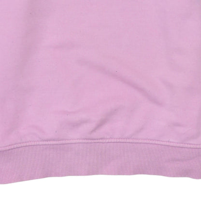 Tommy Jeans Womens Pink Crew Neck Pullover Sweatshirt XS