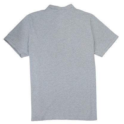 Nike Men's Grey 2XL Cotton Short Sleeve Polo Shirt