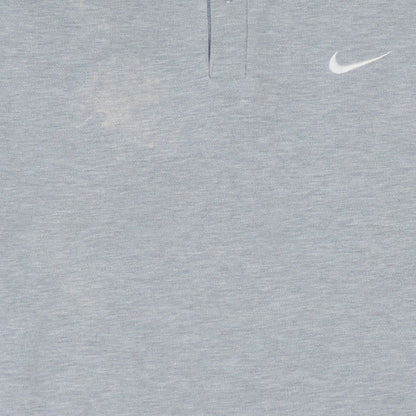 Nike Men's Grey 2XL Cotton Short Sleeve Polo Shirt