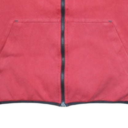 Nike Men's Red Full Zip Hoodie XL Sportswear Sweatshirt