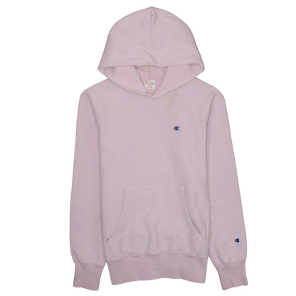 Champion Womens Pink Reverse Weave Pullover Hoodie Size L 100% Cotton