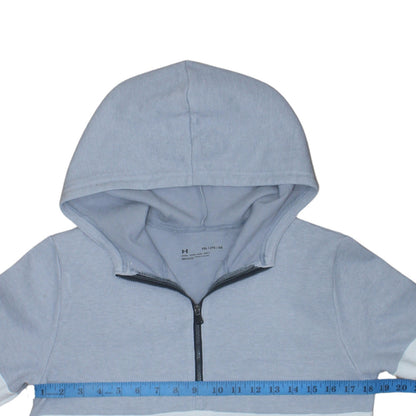 Under Armour Boys Grey Colourblock 1/4 Zip Hoodie Size 14-15 Years