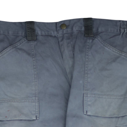 Dickies Men's Grey Cargo Work Trousers 38R Cotton Blend Durable