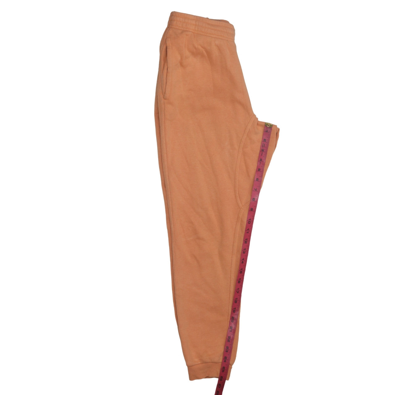 Nike Men Orange Jogger Trousers Size S Regular Fit