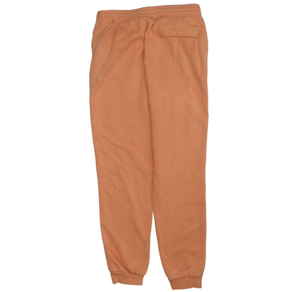 Nike Men Orange Jogger Trousers Size S Regular Fit