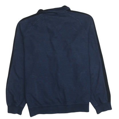 Champion Men's Navy Blue Full Zip Sweatshirt XL Cotton Blend
