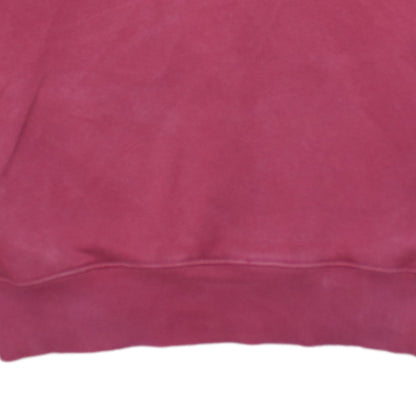 Champion Women's Red Pullover Hoodie Small Cotton Blend Fleece