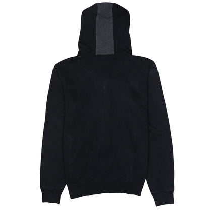 Champion Men's Black Medium Full Zip Hoodie Logo Fleece