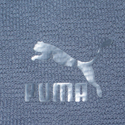 Puma Women Black Full Zip Sweatshirt Size 10 Casual Logo