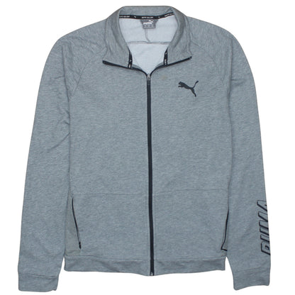 Puma Men's Grey Full Zip Sweatshirt XL Regular Fit