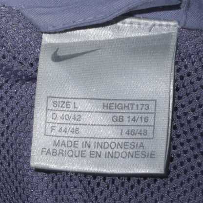 Nike Women's Blue L Full Zip Lined Sports Jacket