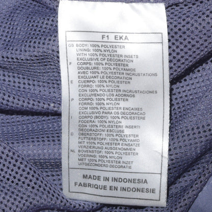 Nike Women's Blue L Full Zip Lined Sports Jacket