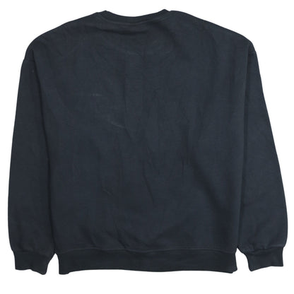 The Rolling Stones Womens Black Small Pullover Sweatshirt Graphic Print