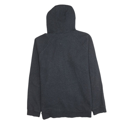 Under Armour Men's Grey Full Zip Hoodie Size L Fleece Hooded Sweatshirt