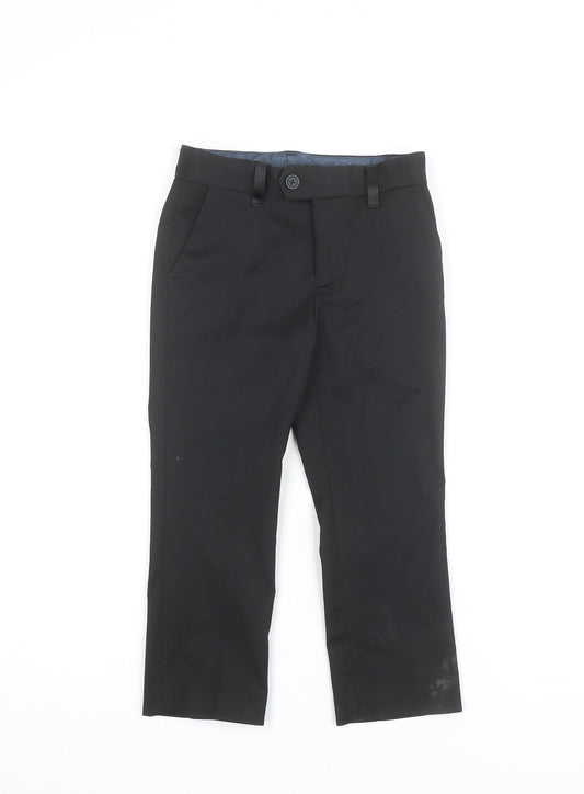 Next Boys Black 5 Years Slim Fit Trouser Suit Trousers Formal Wear
