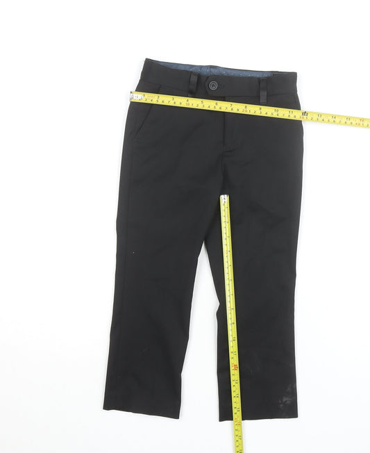 Next Boys Black 5 Years Slim Fit Trouser Suit Trousers Formal Wear
