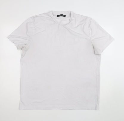 Paul Costelloe Living Men's White Crew Neck XX-Large T-Shirt