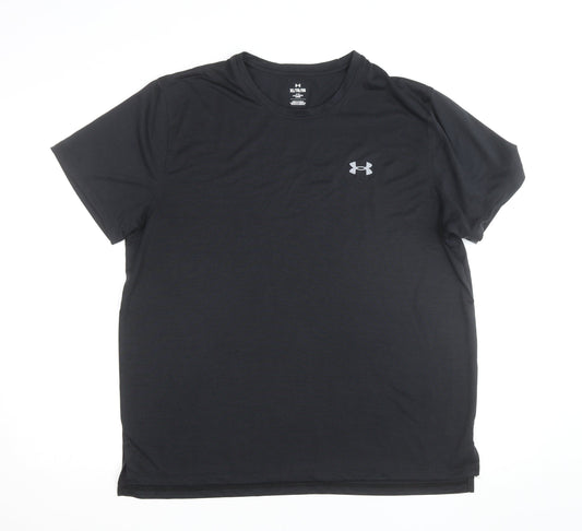 Under Armour Men's Black XL Slim Fit Active T-Shirt