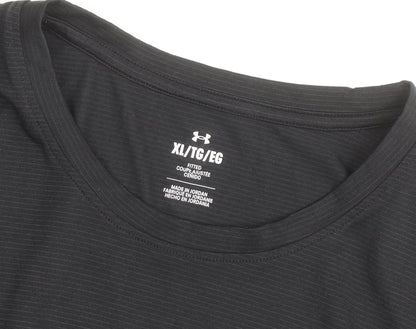 Under Armour Men's Black XL Slim Fit Active T-Shirt