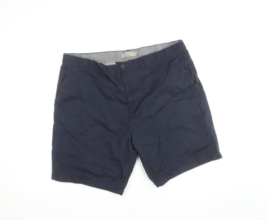 Next Men’s Blue Chino Shorts Size M 40in Regular Fit