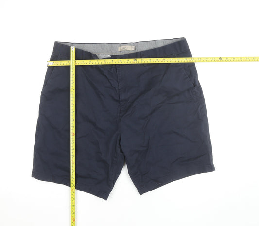 Next Men’s Blue Chino Shorts Size M 40in Regular Fit