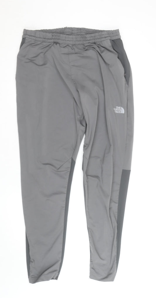 The North Face Men's Grey Jogger Softshell Active Trousers Size M