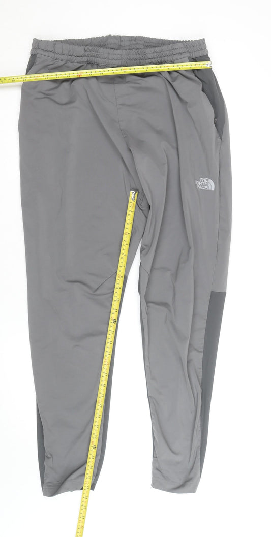 The North Face Men's Grey Jogger Softshell Active Trousers Size M