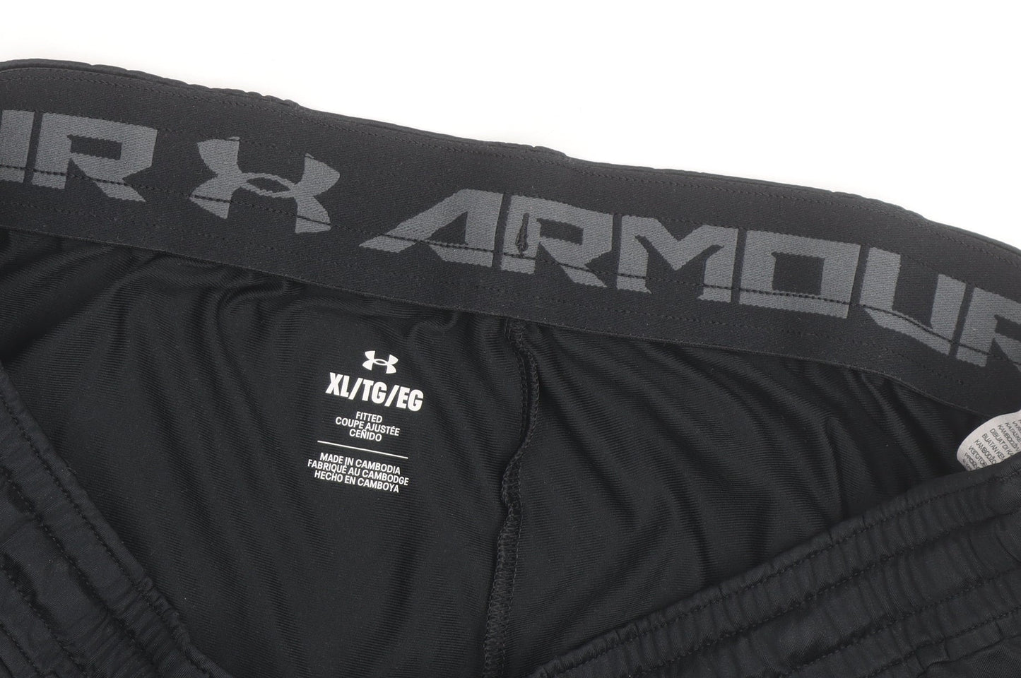 Under Armour Men's Black XL Athletic Shorts Quick Dry Lightweight