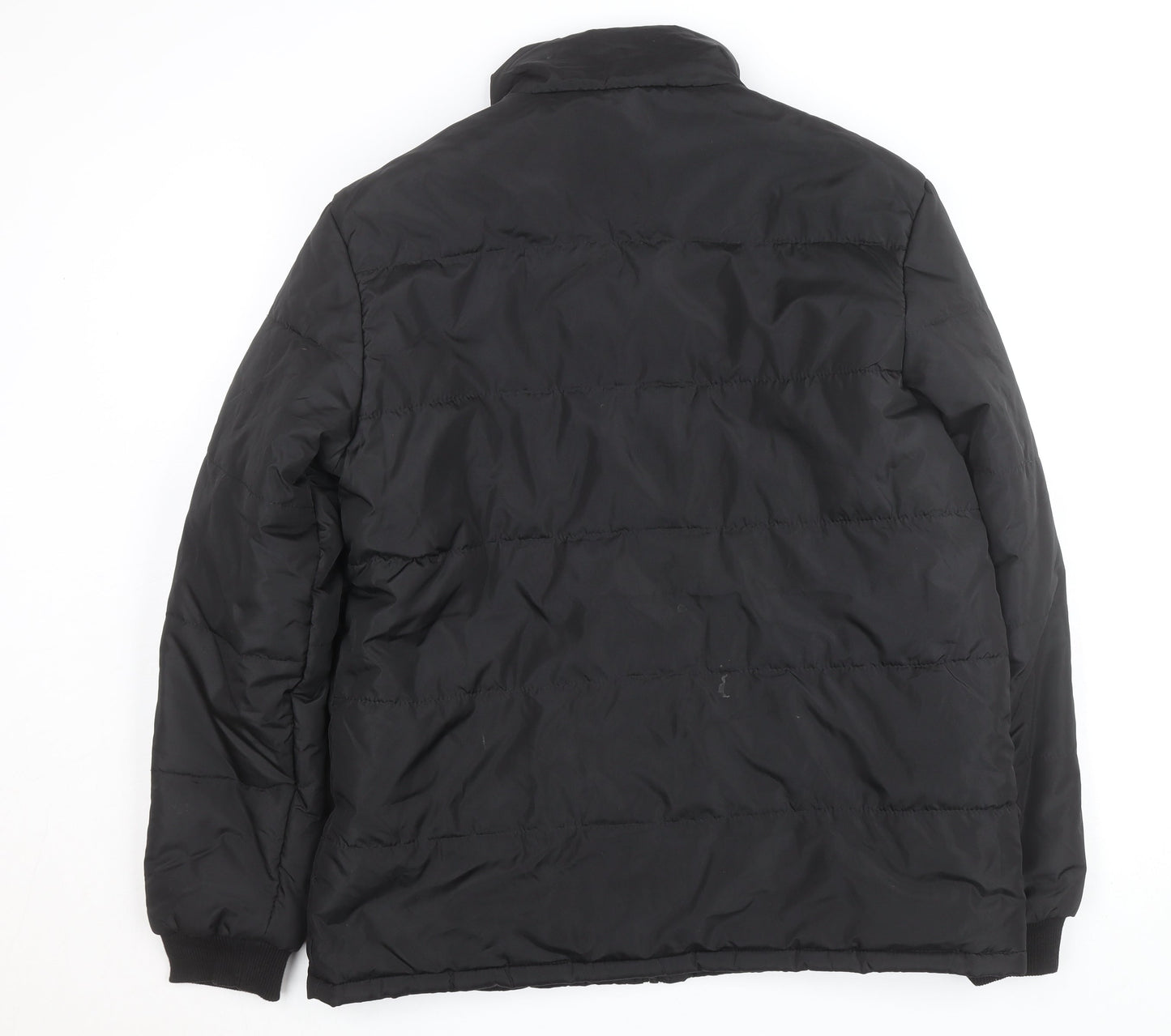 Mens UK Size L Lee Cooper Black Puffer Jacket