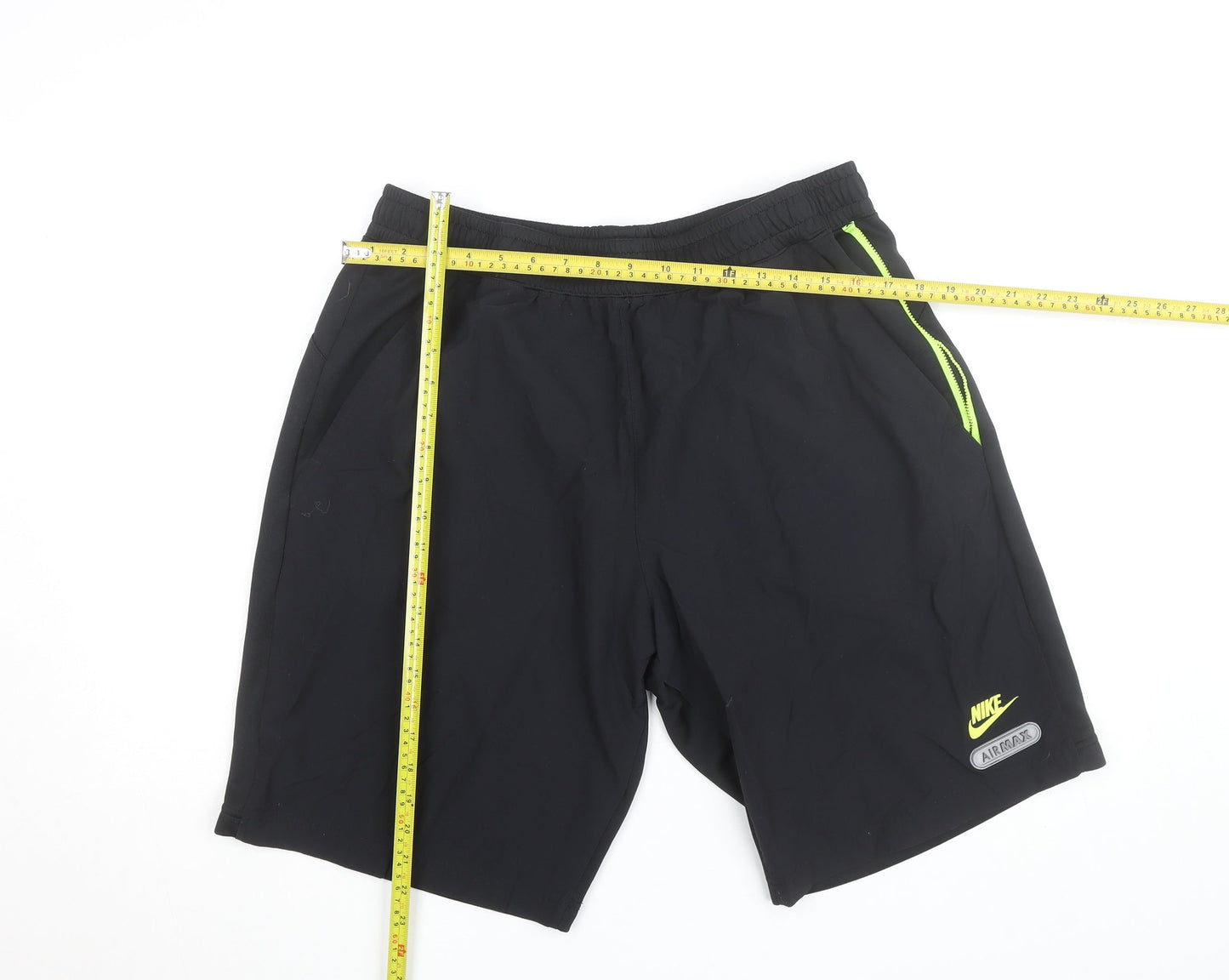 Nike Men Black 2XL Air Max Jogger Shorts Quick Dry Activewear