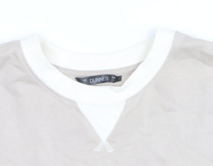Dunnes Women Beige Vancouver Canada Pullover Sweatshirt Size L