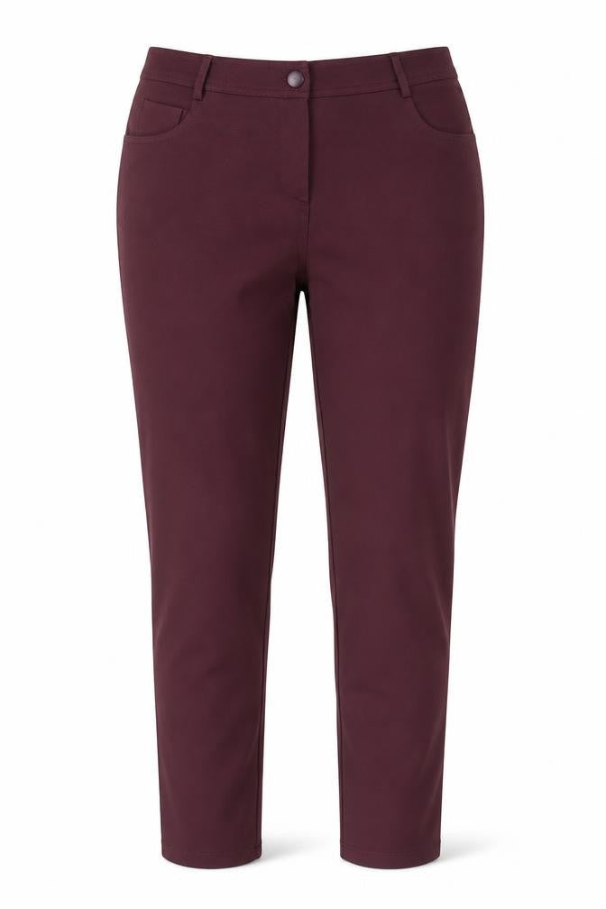 Dunnes Stores Women’s Purple Stretch Slim Fit Trousers Size 12