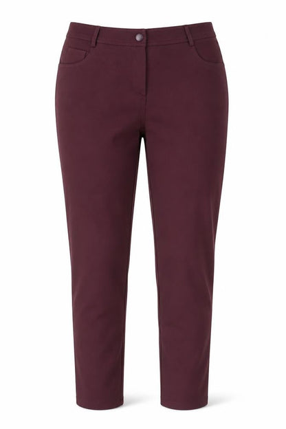 Dunnes Stores Women’s Purple Stretch Slim Fit Trousers Size 12