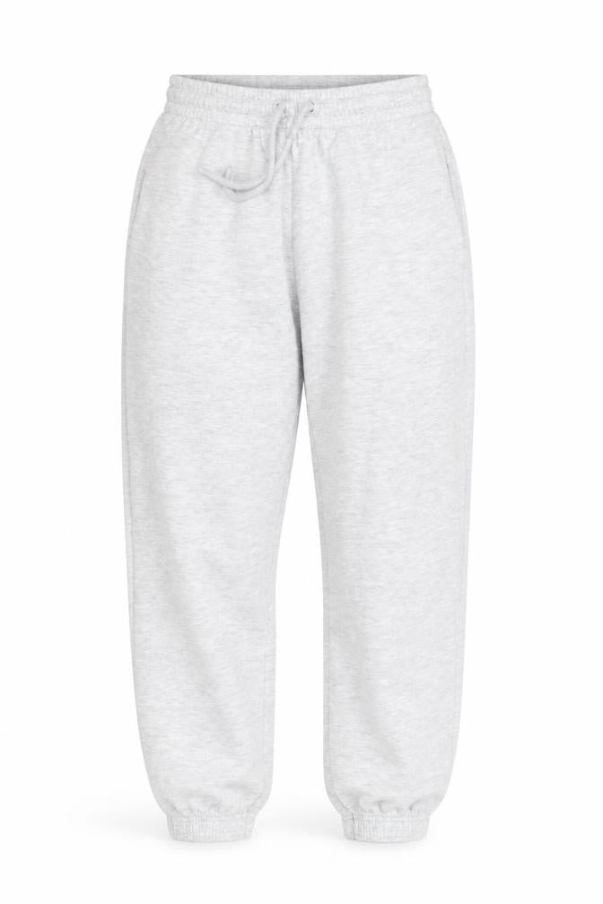 Front view of Dunnes Women’s Grey Jogger Trousers XS Regular Fit