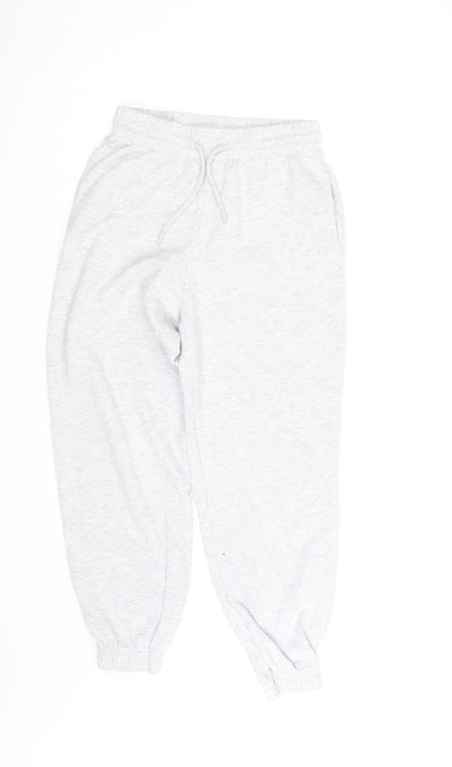 Dunnes Women’s Grey Jogger Sweatpants XS Elastic Waist Drawstring