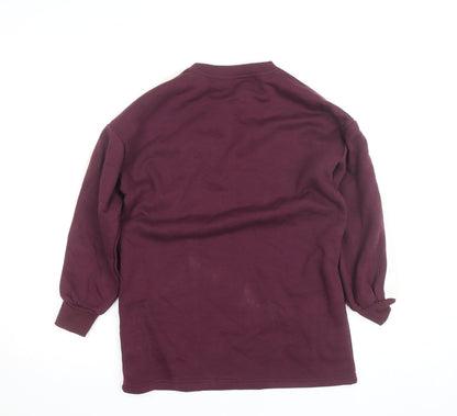Harry Potter Hogwarts Maroon Sweatshirt Teens Size 146/152 Long Sleeve Pullover