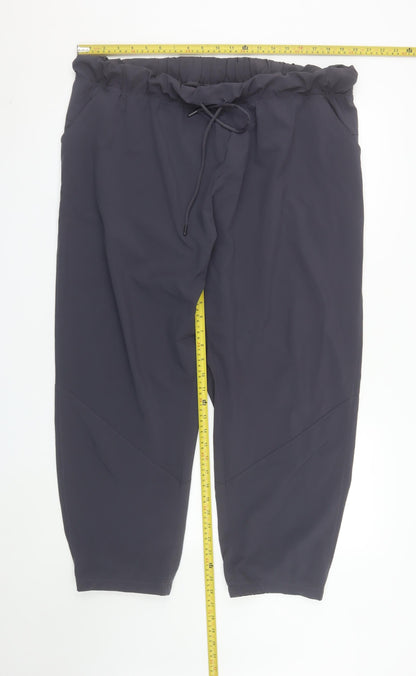 Dunnes Stores Men’s Black XL Jogger Trousers Polyester Blend