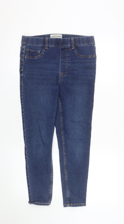 New Look Women Blue Mid Rise Jegging Jeans Size 10 Petite
