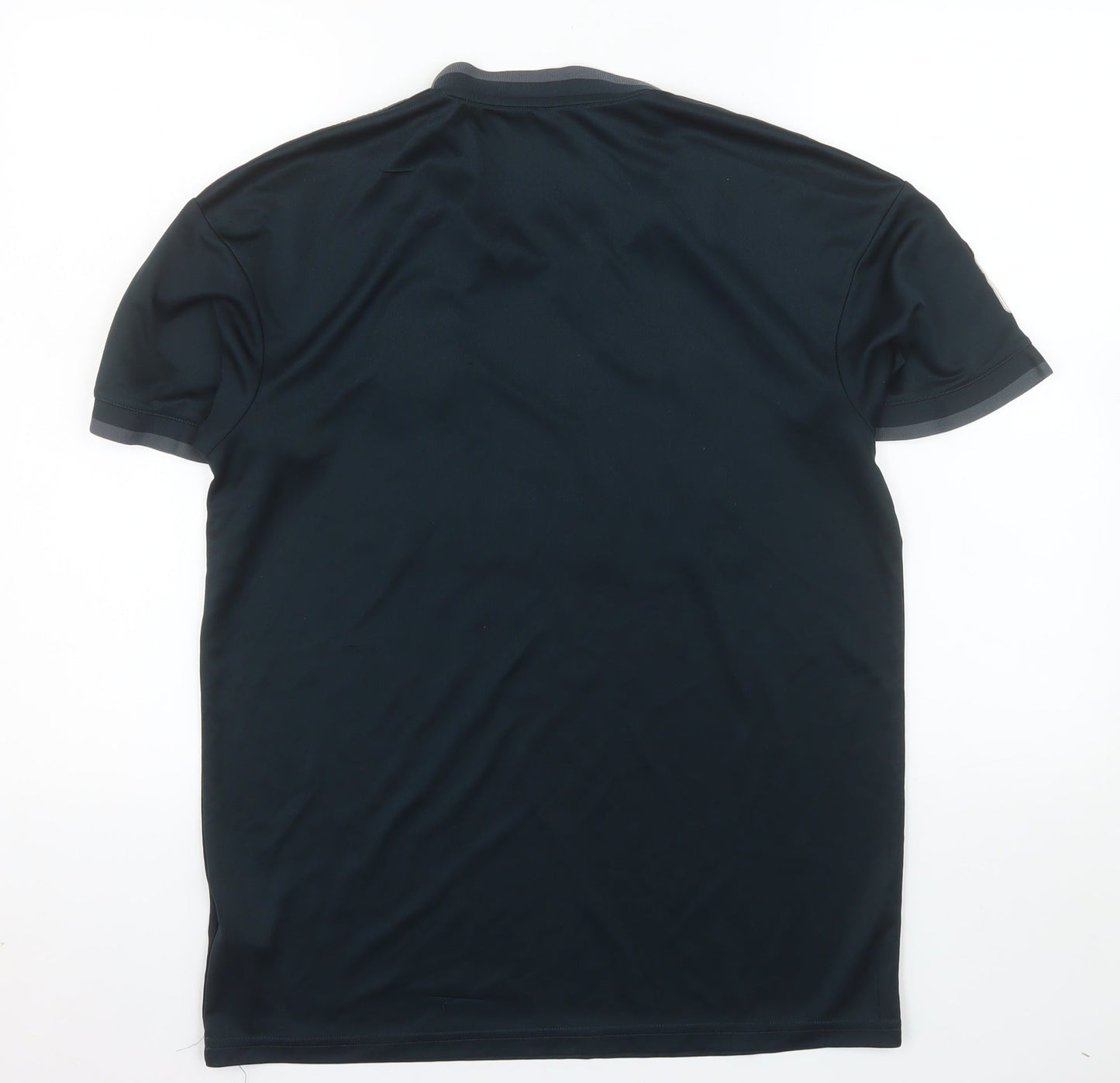 Adidas Mens Black Real Madrid Football Jersey Shirt Size M