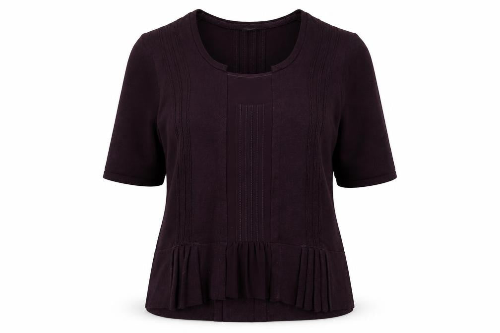 Marks & Spencer Per Una Women's Purple Tunic Blouse Size 14