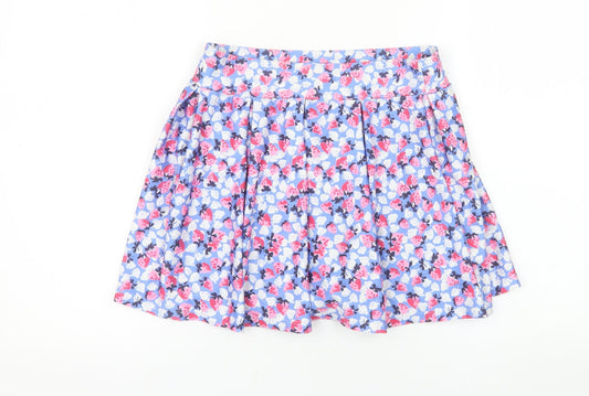 Nobody's Child Women's Multicoloured Floral A-Line Skirt Size 8