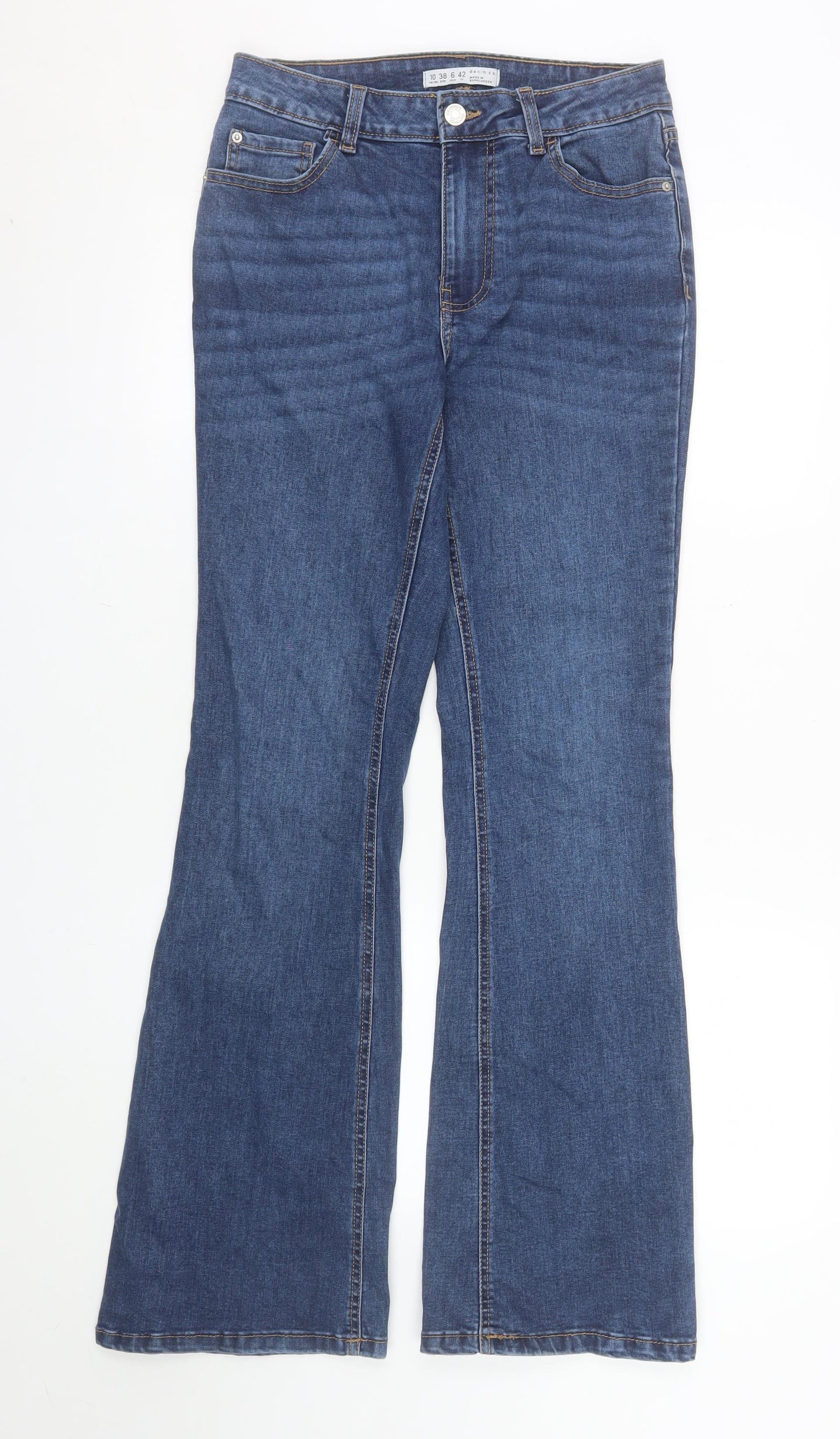 Denim Co Women’s Blue Bootcut Stretch Jeans Size 10