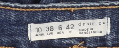 Denim Co Women’s Blue Bootcut Stretch Jeans Size 10
