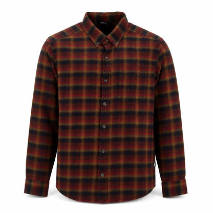 Eddie Bauer Men's Multicoloured Flannel Plaid Button-Up Shirt M