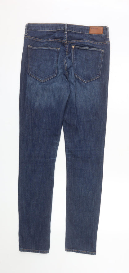 H&M Men Blue Straight Fit Jeans 31x32 Regular Denim High Waist