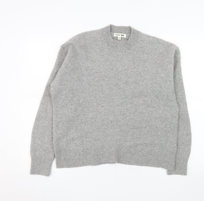 Uniqlo Comptoir Des Cotonniers Womens Grey Wool Crew Neck Pullover Jumper 2XL